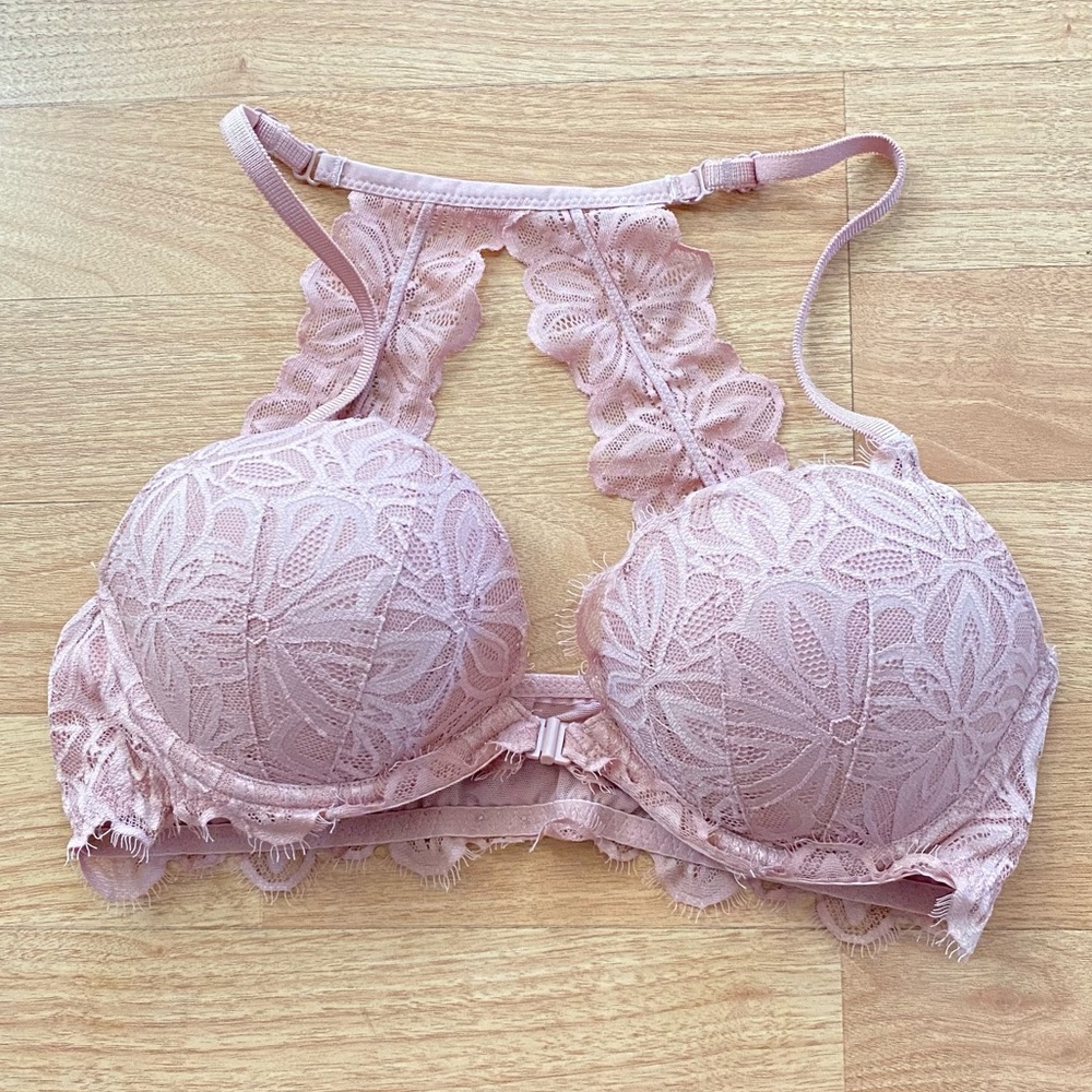 PINK Racerback Lace Bra